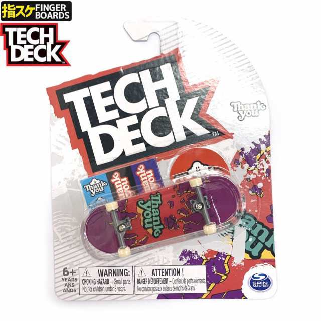 TECH DECK 指スケ フィンガーボード 96mm 1PAC テックデッキ THANKYOU