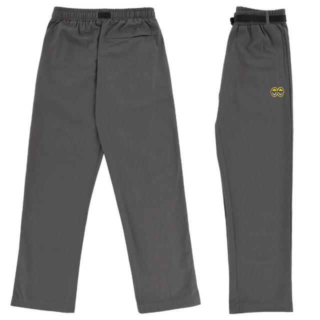 KROOKED クルックド スケボー パンツ EYES RIPSTOP PANT チャコール グレー NO1 KROOKED クルックド スケボー パンツ EYES RIPSTOP PANT チャコール グレー NO1