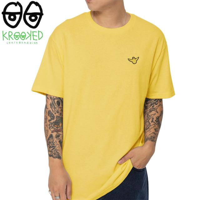KROOKED クルックド スケートボード Tシャツ BIRDIE EMB TEE