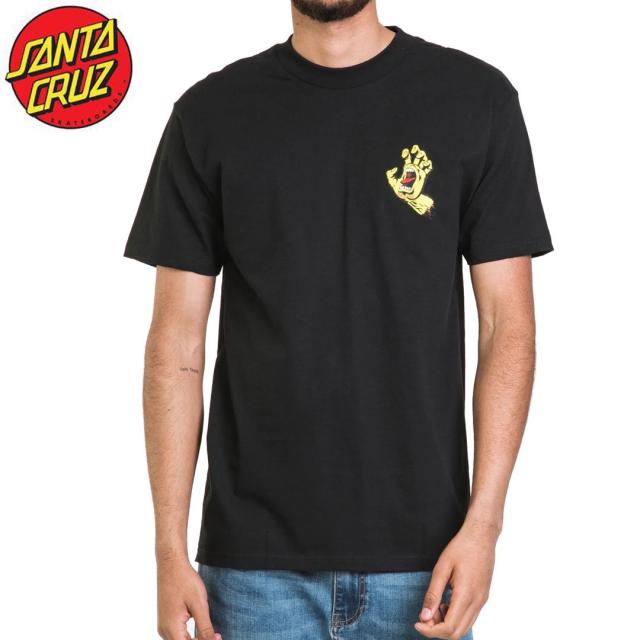 SANTACRUZ スクリーミングハンド スケート Tシャツ USA製 90s VINTAGE