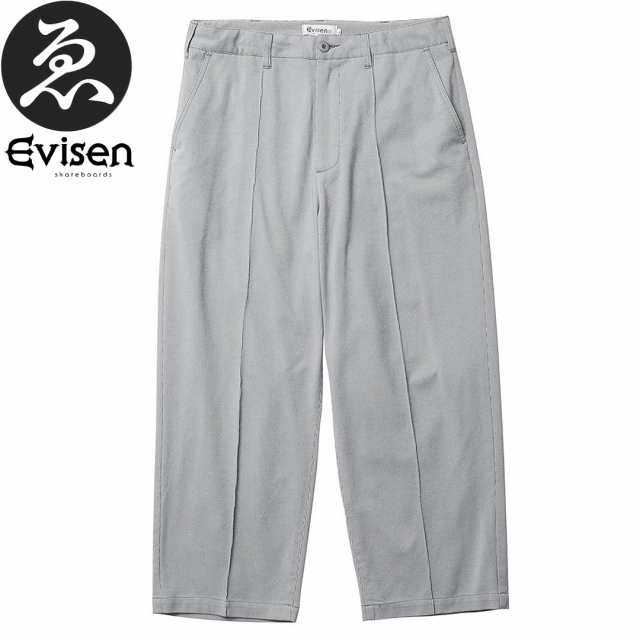 EVISEN エビセン スケボー イージー パンツ SURF KNIT PANTS GRAY グレー NO6