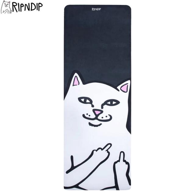 RIPNDIP リップンディップ スケボー ヨガマット LORD NERMAL YOGA MAT BLACK ブラック NO36