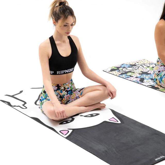 RIPNDIP リップンディップ スケボー ヨガマット LORD NERMAL YOGA MAT BLACK ブラック NO36_1