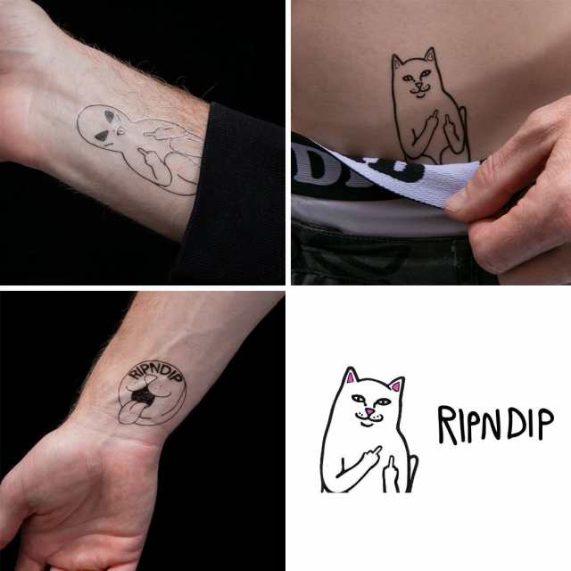 RIPNDIP リップンディップ スケボー ステッカー TATTOO PACK タトゥーシール シート NO16の通販はau PAY マーケット -  スケートボードショップ砂辺 au PAY マーケット店 | au PAY マーケット－通販サイト