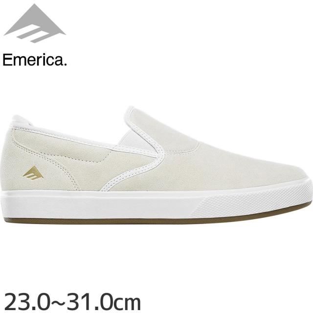 エメリカ EMERICA スケート シューズ WINO G6 SLIP CUP SHOES スウェード WHITE NO211 エメリカ EMERICA スケート シューズ WINO G6 SLIP CUP SHOES