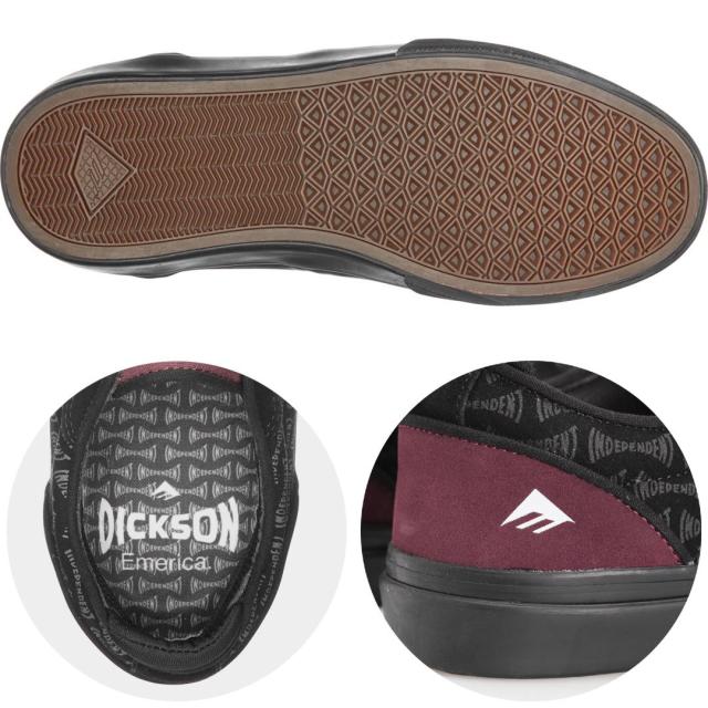 エメリカ EMERICA スケート シューズ DICKSON x INDEPENDENT SHOES