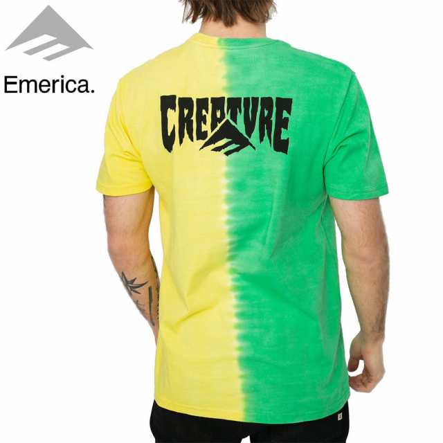 エメリカ EMERICA スケボー Tシャツ CREATURE EVIL POCKET TEE