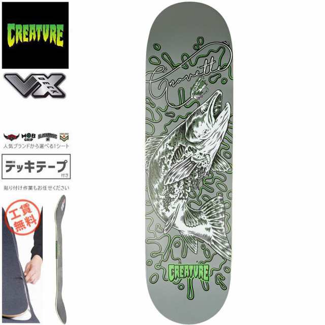 クリーチャー CREATURE スケートボード デッキ GRAVETTE KEEPSAKE VX DECK 8.5インチ NO174