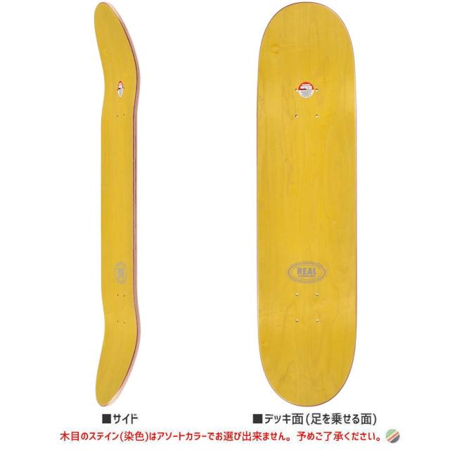 リアル REAL スケートボード デッキ KYLE HIGHLAND R1 DECK 8.06インチ