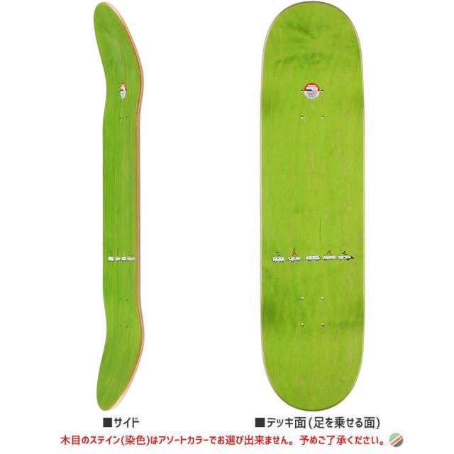 THERE SKATEBOARDS ゼア スケートボード デッキ NADIAR KIEN UR AN EGG