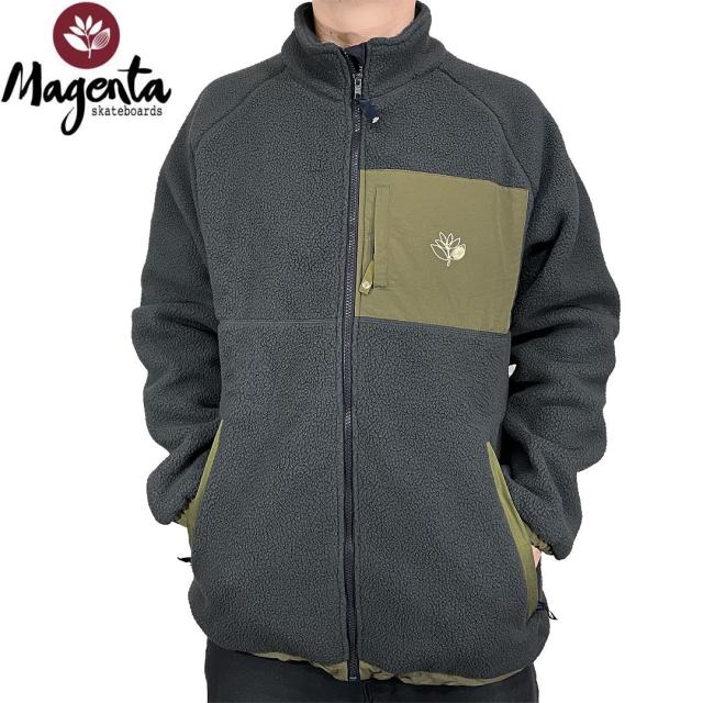 MAGENTA マゼンタ スケボー ジャケット NAPURNA SHERPA JACKET チャコール NO6