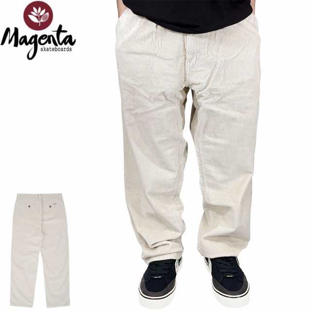 MAGENTA マゼンタ スケボー パンツ OG CHINO CORD チノ コーデュロイ NATURAL ナチュラル NO8の通販は