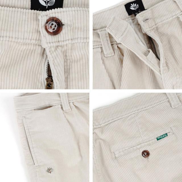 MAGENTA マゼンタ スケボー パンツ OG CHINO CORD チノ コーデュロイ NATURAL ナチュラル NO8_2