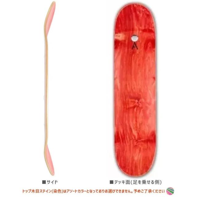 APRIL SKATEBOARDS エイプリル スケートボード デッキ OG LOGO WHITE/RED DECK8.0インチ/8.125インチ/8.25インチ NO10_1