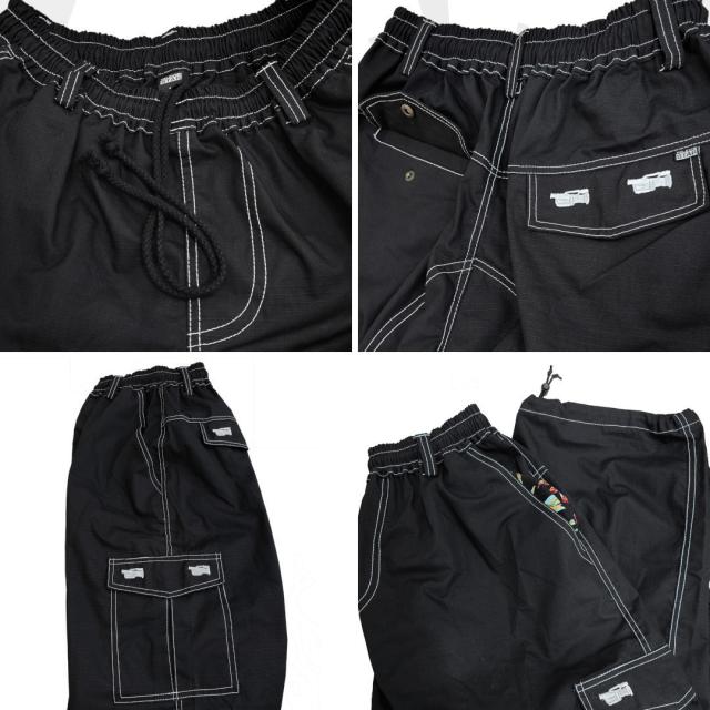 テレビジスター TELEVISI STAR カーゴパンツ BAGGY OG PANTS VX ブラック NO2_2