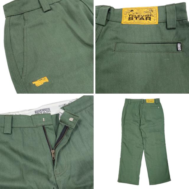 TELEVISI STAR テレビジスター パンツ SHELBY DENIM PANTS VX1 グリーン NO18_2