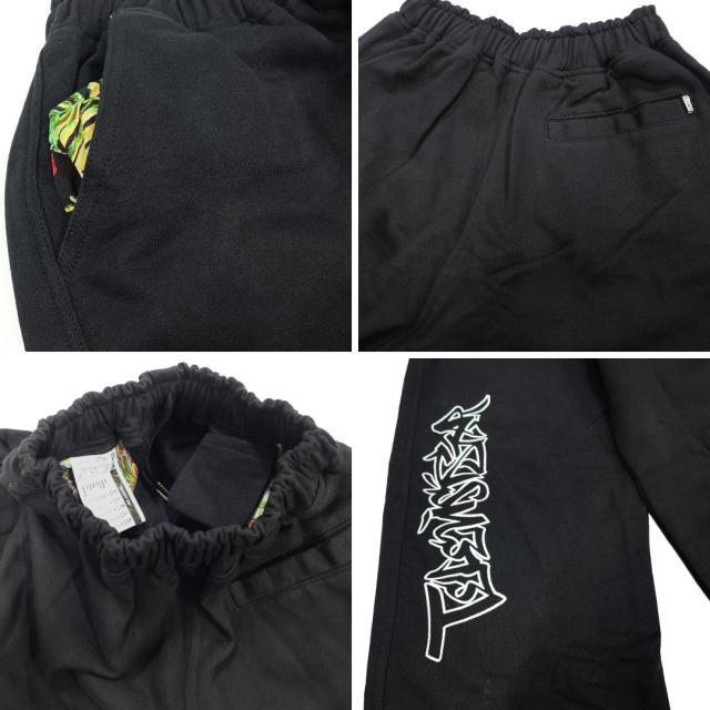 TELEVISI STAR テレビジスター スウェットパンツ BAGGY OG PANTS ブラック NO20_2