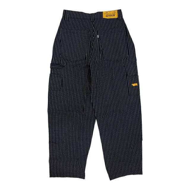 TELEVISI STAR テレビジスター バギーパンツ STRIPES HICKORY BAGGY OG PANTS ブラック NO21_1