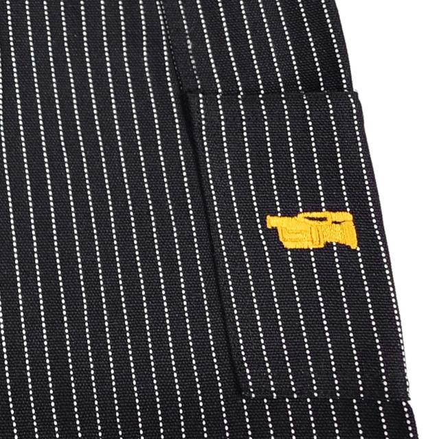 TELEVISI STAR テレビジスター バギーパンツ STRIPES HICKORY BAGGY OG PANTS ブラック NO21_3