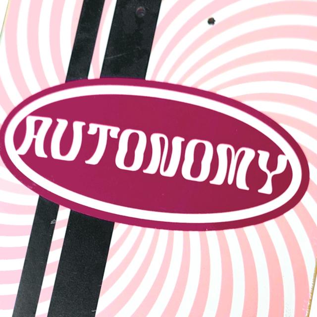 AUTONOMY オートノミー スケートボード デッキ RHYTHM SERIES DECK 8.0インチ NO11_1