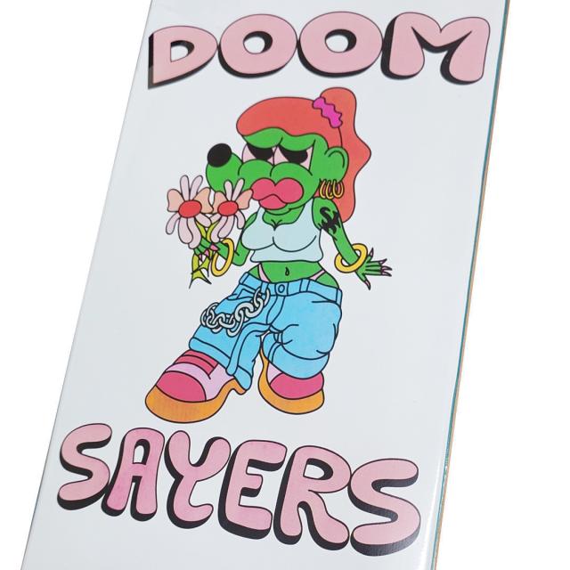 DOOMSAYERS CLUB ドゥームセイヤーズ スケートボード デッキ FLOWER GIRL TEAM DECK 7.75インチ NO01_1