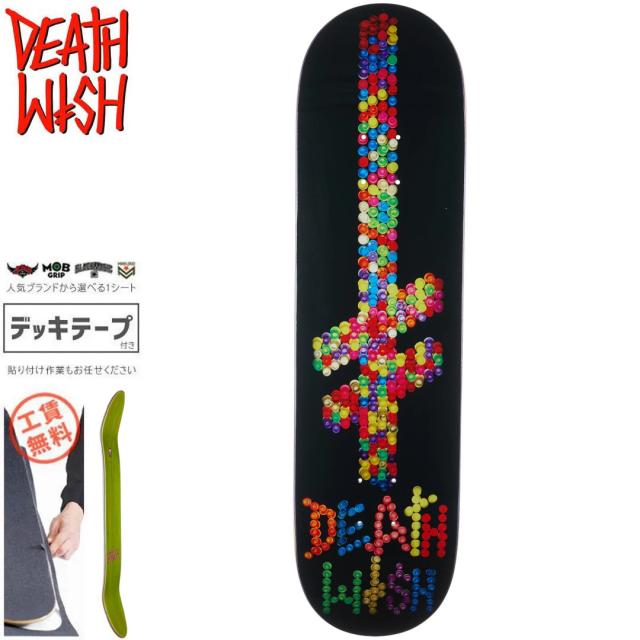 デスウィッシュ DEATH WISH スケートボード デッキ BRITE LITE DECK