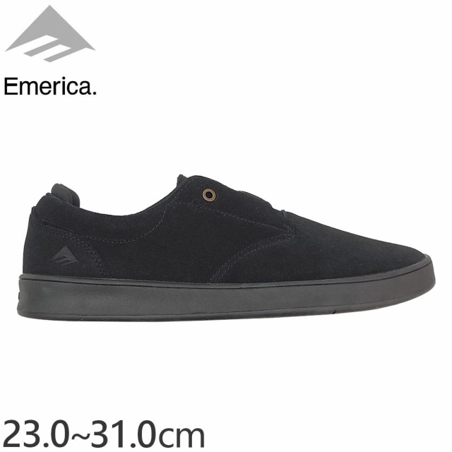 エメリカ EMERICA スケート シューズ ROMERO SHOES スウェード BLACK NO230