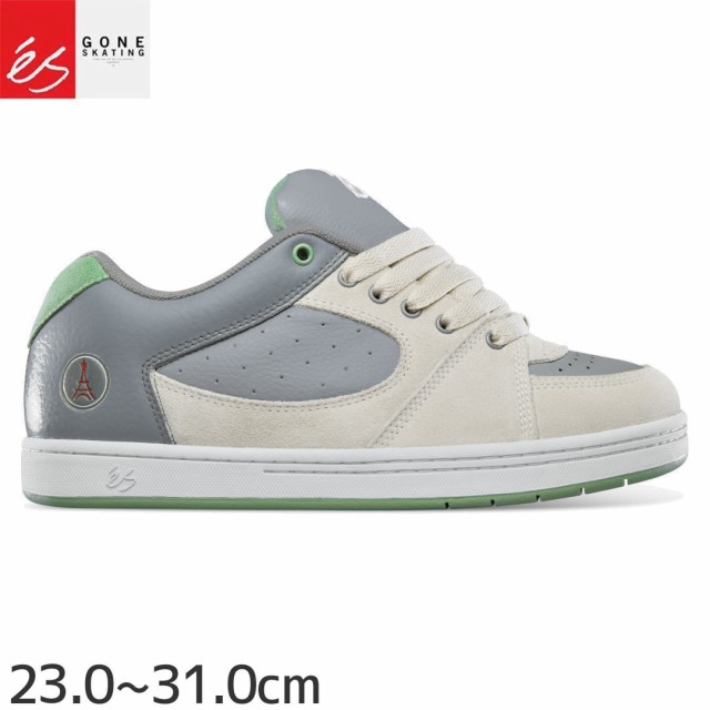 エス ES FOOTWEAR スケートシューズ スニーカー ACCEL OG WHITE スウェード NO155