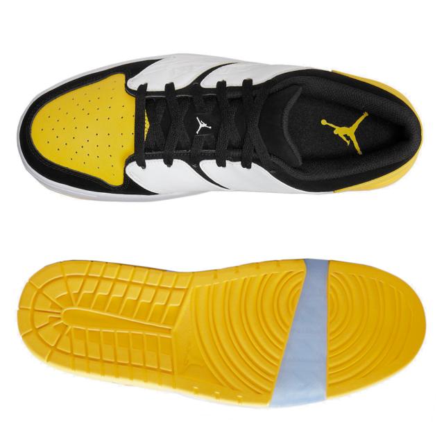 NIKE ナイキ シューズ NIKE JORDAN NU RETRO 1 LOW イエロー/ホワイト