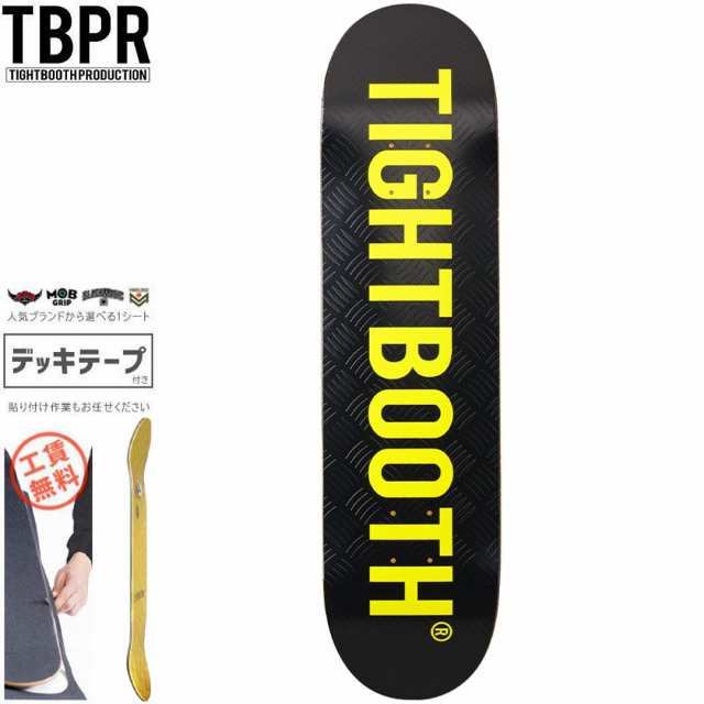 TIGHTBOOTH PRODUCTION タイトブース スケートボード デッキ TBPR LOGO