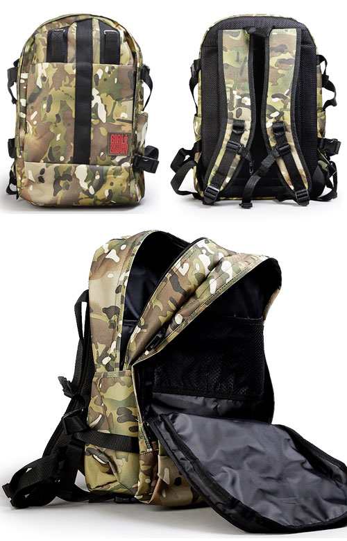 ガール GIRL SKATEBOARDS バックパック EXPLORER BACKPACK CAMO 迷彩 ...
