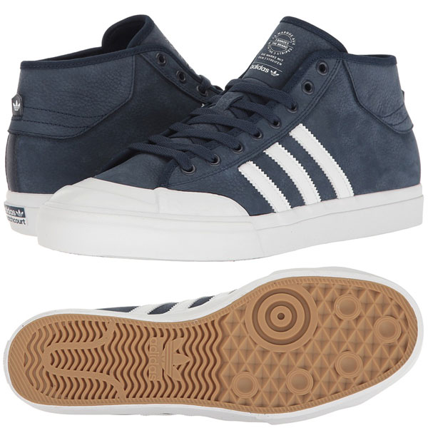 ADIDAS SKATEBOARDING アディダス シューズ MATCHCOURT MID ADV レザー