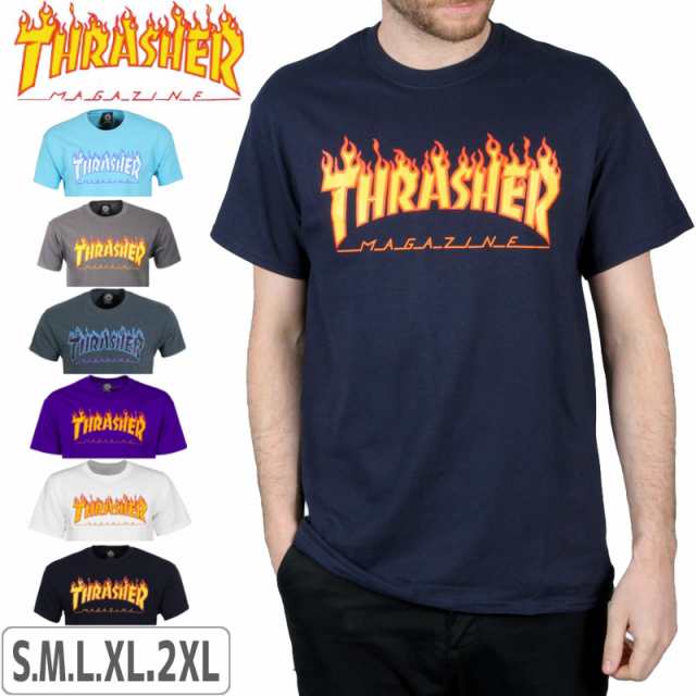 スラッシャー Thrasher スケボー Tシャツ Us規格 Thrasher Flame Tee No30の通販はau Pay マーケット スケートボードショップ砂辺