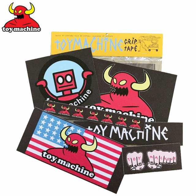 TOY MACHINE トイマシーン デッキテープ GRIP STICKER PACK #2 6枚入り