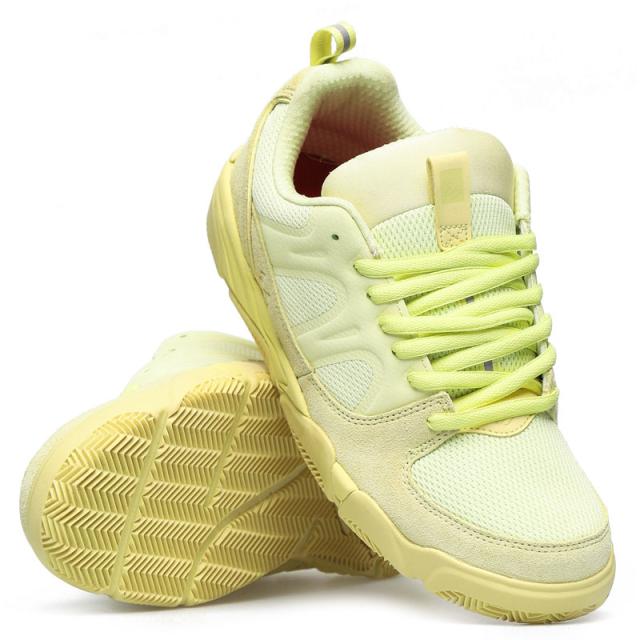 エス ES FOOTWEAR スケートシューズ スニーカー SILO ライム スエード