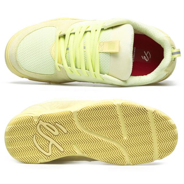 エス ES FOOTWEAR スケートシューズ スニーカー SILO ライム スエード/メッシュ NO103 エス ES FOOTWEAR スケートシューズ スニーカー SILO ライム スエード