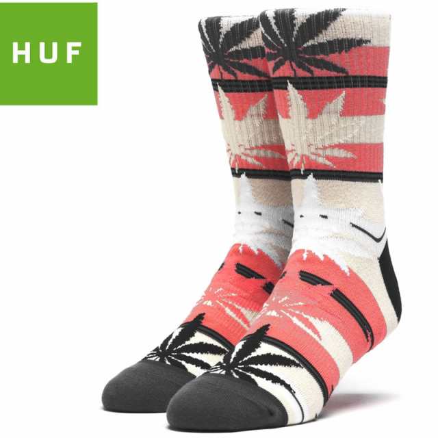 Huf ハフ スケボー ソックス 靴下 Stripe Plantlife Socks デザートフラワー No77の通販はau Pay マーケット スケートボードショップ砂辺