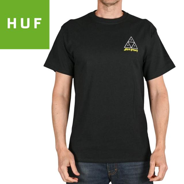 HUF ハフ スケボー Tシャツ 半袖 GODZILLA TT S/S TEE ブラック NO34の通販は