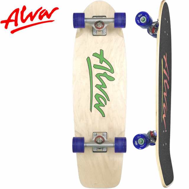 ALVA SKATES アルバ スケートボード コンプリート 1978 LOST MODEL COMPLETE GREEN 30インチ NO4