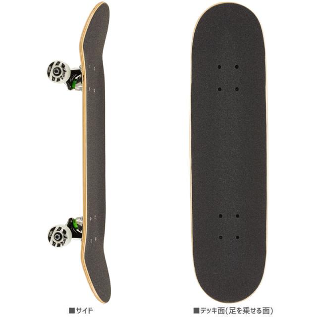 POWELL PERALTA パウエル スケートボード コンプリート VATO RATS LEAVES BLACK COMPLETE 7.5インチ NO82_1