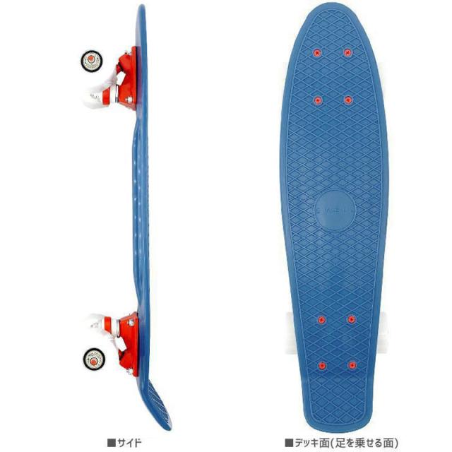 SWELL スェル スケートボード ミニ クルーザー PLASTIC MINI CRUISER COMPLETE 22インチ OCEANS NO4