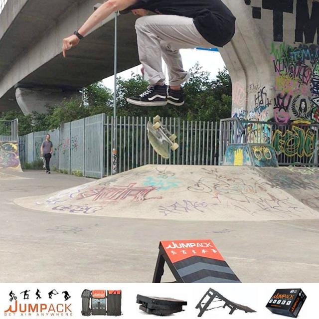 JUMPACK ジャンパック スケボー ランプ PRO 3 KICKER バッグ収納式 ジャンプランプ セクション 137cm NO1_4