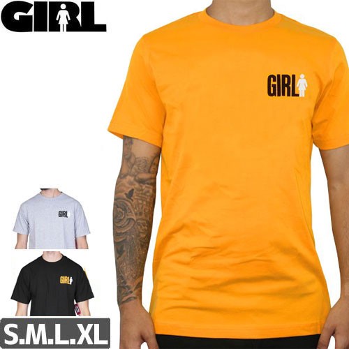 スケボー Tシャツ GIRL SKATEBOARDS ガール BIG GIRL DUO TEE 3カラー NO274｜au PAY マーケット