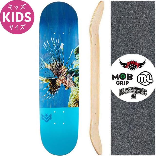 MINI-LOGO ミニロゴ スケボー キッズ デッキ POISON LION FISH