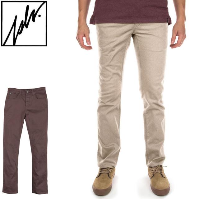 ジャスリブ JSLV スケボー ワークパンツ カーゴ SECURE TWILL PANTS チョコレート/カーキ NO6