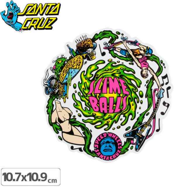 サンタクルーズ SANTACRUZ スケボー ステッカー SLIMEBALLS VOMIT 10.7cm x 10.9cm NO82の通販はau  PAY マーケット - スケートボードショップ砂辺 au PAY マーケット店