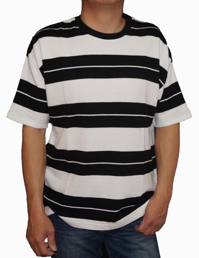 コムサイズム Comme Ca Ism ニット 半袖tシャツ ボーダー 白 黒 メンズ 夏物 ホワイト ブラック ニットtの通販はau Pay マーケット Ranunculus