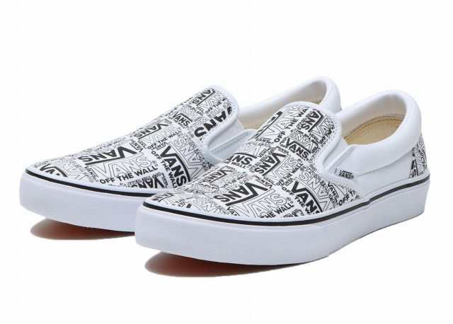 バンズ Vans スリッポン ロゴ 白 黒 V98cf Slip On メンズ ヴァンズ ホワイト ブラック スニーカー シューズ 靴の通販はau Pay マーケット Ranunculus