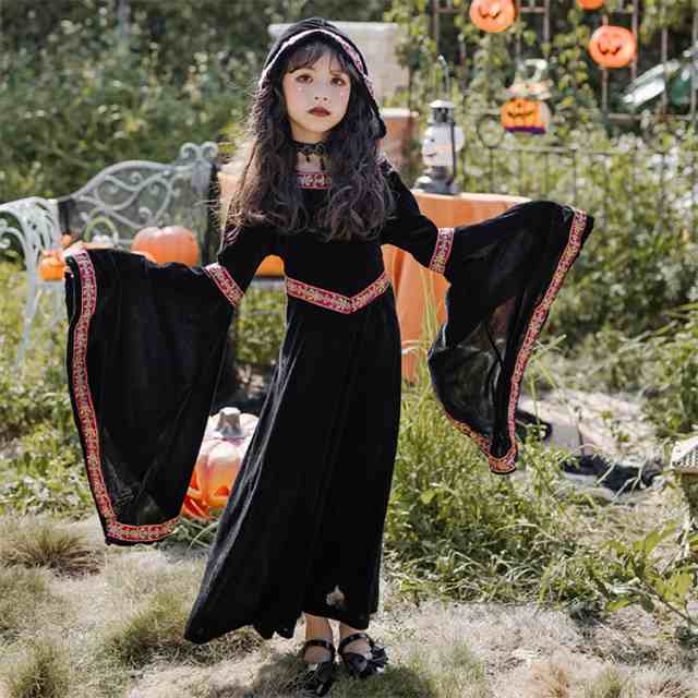 吸血鬼 ハロウィン 仮装 子供 魔女 悪魔 デビル ドラキュラ コスプレ