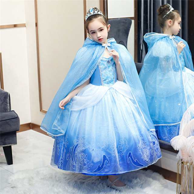 キッズ クリスマス 仮装 シンデレラ プリンセス お姫様 ドレス 110㎝ 通販